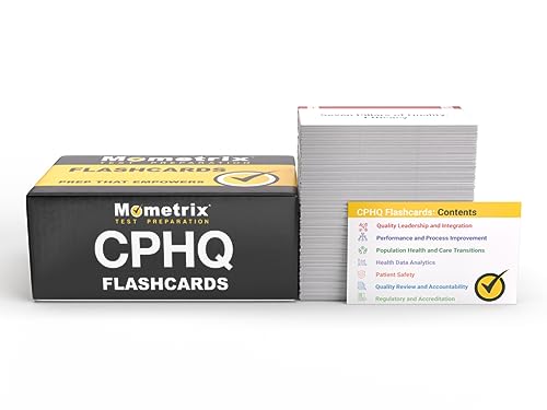 CPHQ Study Cards 2023-2024: CPHQ Exam Prep and Practice Test Questions for the Certified Professional in Healthcare Quality [Full Color Cards]