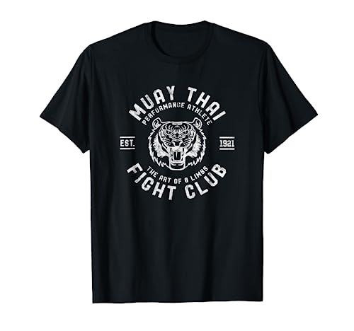 Muay Thai Fight Club Tiger Kick Boxing Gift Shirt
