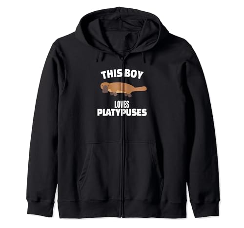 Platypus duck-billed Platypus Zip Hoodie