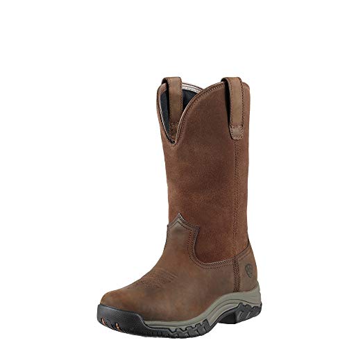 Ariat Womens Terrain Pull On Waterproof Boot Distressed Brown 8.5