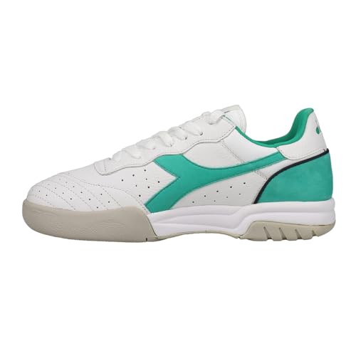 Diadora Mens Maverick Lace Up Sneakers Shoes Casual - Green, White - Size 8.5 M