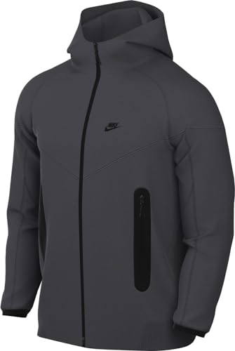 Nike Sportswear Tech Fleece Windrunner Men's Full-Zip Hoodie Size - Medium Anthracite/Black