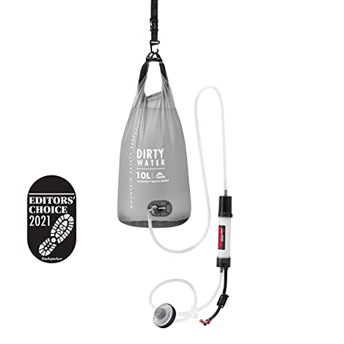 MSR Guardian Gravity Water Purifer for Backcountry Use, Global Travel, and Emergency Preparedness,Grey