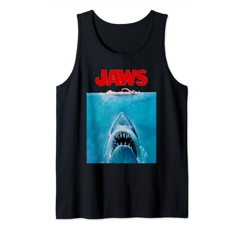 Jaws Oversize Poster Tank Top