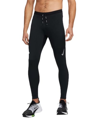 Nike Men's Dri-Fit ADV Aeroswift Racing Tight Running Pants M Black