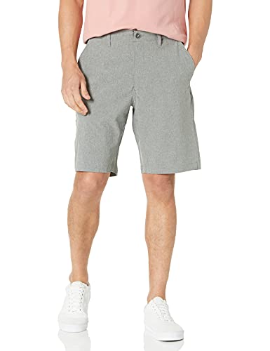 Volcom mens Kerosene 21' Hybrid Chino Shorts, Heather Grey, 34 US