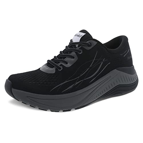 Dansko Women's Pace Black/Grey Walking Shoe 10.5-11 M US - Added Support and Comfort