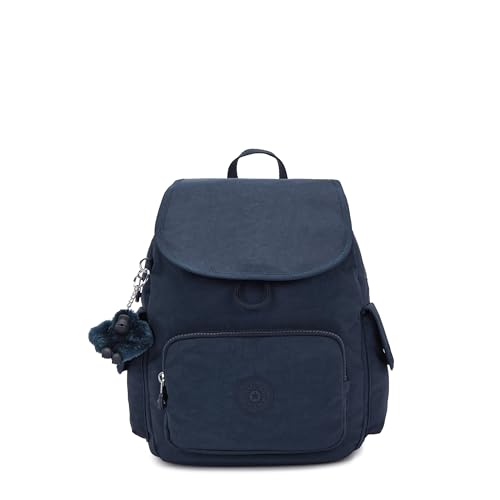 Kipling Women's City Pack Backpack, All-Day Versatile Daypack, Bag, Blue Bleu 2, Medium