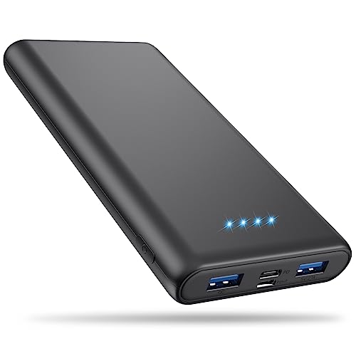 Portable Charger Power Bank 26800mAh, QC3.0 USB C PD Fast Phone Charging with Newest Intelligent Controlling IC, 3 Out & 2 Input External Cell Phone Battery Pack Compatible with iPhone,Android etc