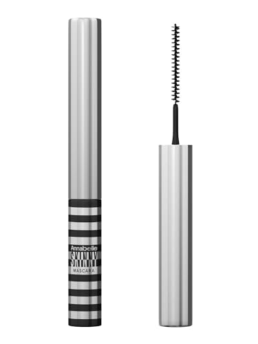 Annabelle Skinny Mascara, Black, Award-Winning Mascara, New Eco-Friendly Packaging, Ultimate Length & Definition, Microscopic & Ultra-Precise Brush, Hypoallergenic, 0.13 fl oz