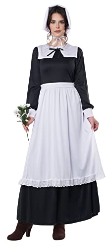 Pilgrim Woman Costume Medium