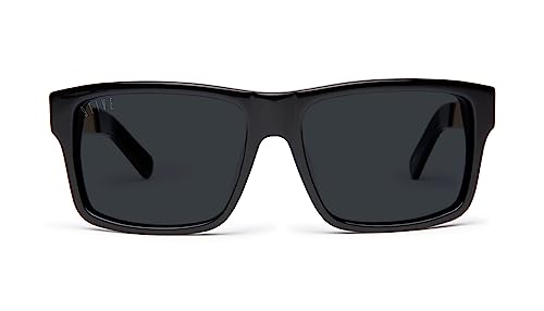 9FIVE Caps LX Black & 24K Gold Sunglasses CR-39 (Standard)