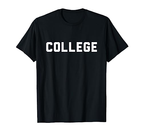 'College' 80s Party House Movie Classic College T-Shirt