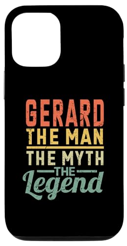 iPhone 15 Pro Gerard The Man The Myth The Legend Name Gerard Case