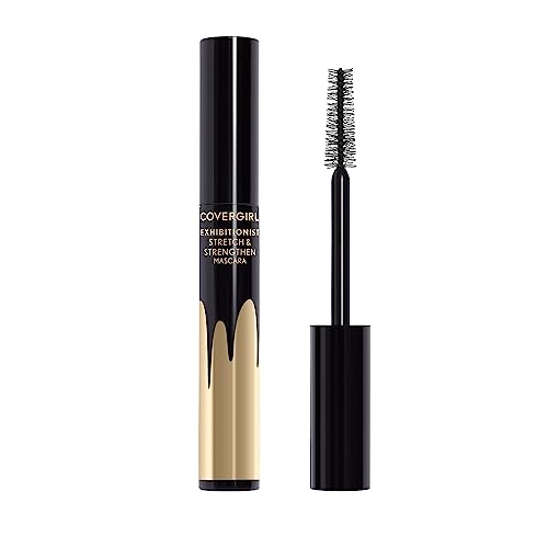 COVERGIRL Exhibitionist Stretch & Strengthen Mascara, Black Brown