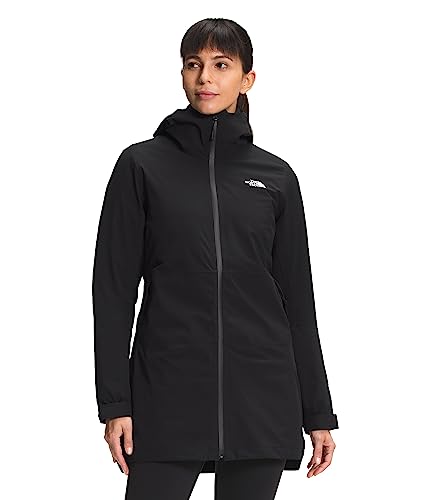 THE NORTH FACE Women's ThermoBall Eco Triclimate Parka, TNF Black, Medium