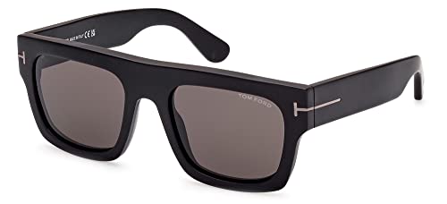 Tom Ford FAUSTO FT 0711-N Matte Black/Smoke 53/20/145 unisex Sunglasses