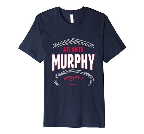 Sean Murphy Atlanta Baseball Name & Number (Front & Back) Premium T-Shirt