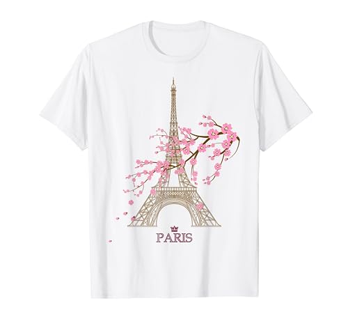 Paris Eiffel Tower the sign of Love France Parisian Home T-Shirt