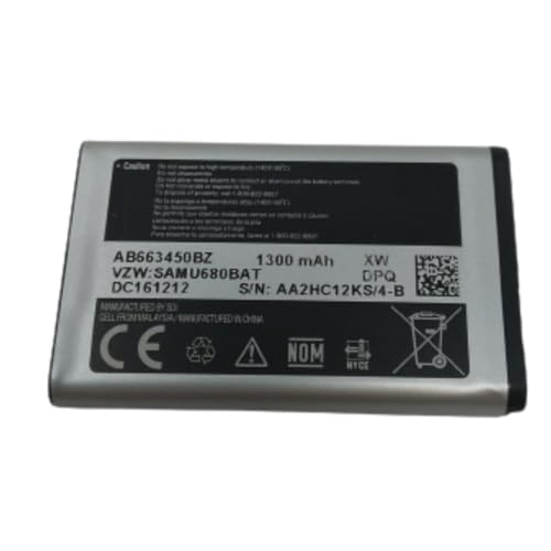 AB663450BA AB663450BZ Battery for Samsung Convoy 11 2 3 U680V Convoy 4 B690V B780 Rugby 4 Battery AB-663450BA AB 663450 BA BZ