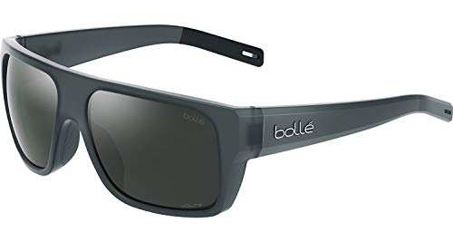 bollé BS019001 Falco Sunglasses, Black Crystal Matte - Volt+ Gun Cat 4,Large