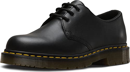 Dr. Martens, Unisex 1461 Slip Resistant Service Shoes, Black, 12 US Men/13 US Women