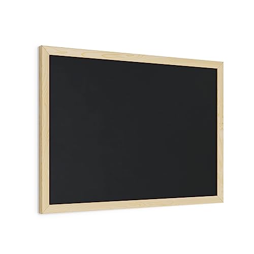U Brands Chalkboard, 17 x 23 Inches, Birch Wood Frame (310U00-01)