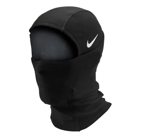 Nike Youth Pro Therma FIT Hyperwarm Hood Balaclava Football Black