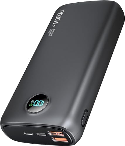 LOVELEDI Power-Bank-Portable-Charger - 40000mAh Power Bank PD 30W and QC 4.0 Quick Charging Built-in LED Display 2 USB 1Type-C Output Compatible with Most Electronic Devices on The Market