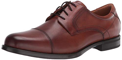 Florsheim mens Medfield Cap Toe Oxford, Cognac, 10 US