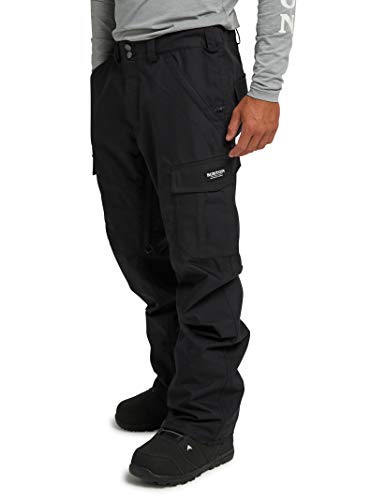 Burton Men's Cargo Pant Regular Fit, True Black W21, Large