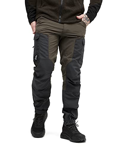 RevolutionRace Men’s RVRC GP Pants, Durable Pants for All Outdoor Activities, Mud, M