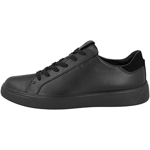 ECCO Men's Street Tray Gore-TEX Waterprooof Sneaker, BLACK, 9 US medium