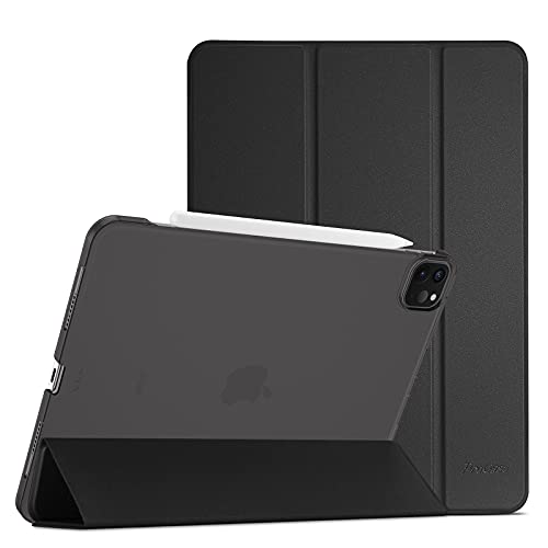 ProCase Cover for iPad Pro 11 Inch Case 2022/2021/2020/2018, Slim Stand Hard Back Shell Smart Cover for iPad Pro 11 4th Generation 2022 / 3rd Gen 2021/ 2nd Gen 2020 / 1st Gen 2018 -Black