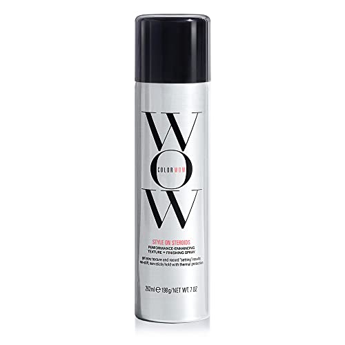COLOR WOW STYLE ON STEROIDS Texturizing Spray - Achieve Instant Sexy Volume and Texture, Non-Sticky & Moisturizing