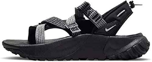Nike Men's Oneanta Sandals, Black/Pure Platinum/Wolf Grey, 8