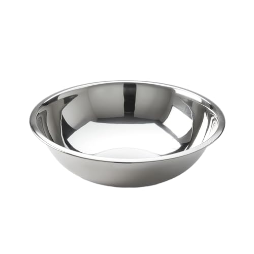 American Metalcraft 16' Stainless Steel Mixing Bowl - 13-Quart Durable Metal Bowls for Mixing, Large Stainless Steel Bowl