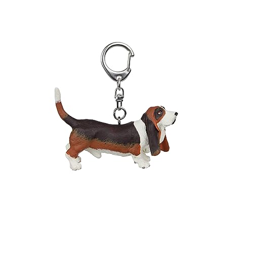 Papo Basset Hound Key Ring