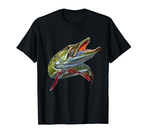 Muskie Hunter Musky Fisherman Lure Fly Fishing Novelty Gifts T-Shirt