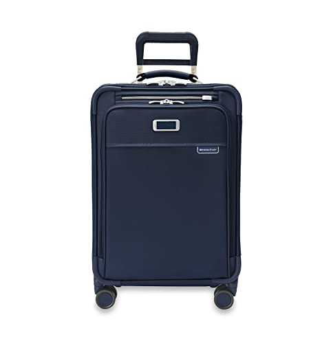 Briggs & Riley Baseline Spinners, Navy, 22-inch Essential Carry-On