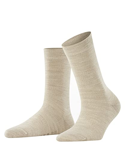 FALKE Women's Softmerino Socks, Light, Merino Wool Cotton, Crew Length, Classic Trouser Socks, Trendy Work Clothing, 1 Pair