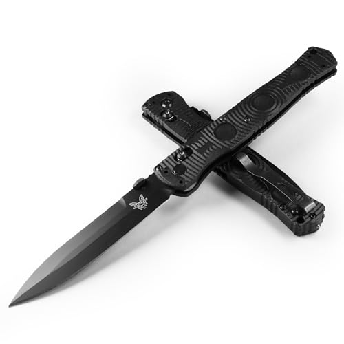 Benchmade - SOCP 391BK Tacticle Knife with Graphite Black CF Elite Handle (391BK)