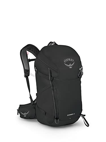 Osprey Skimmer 28L Women's Hiking Backpack with Hydraulics Reservoir, Black