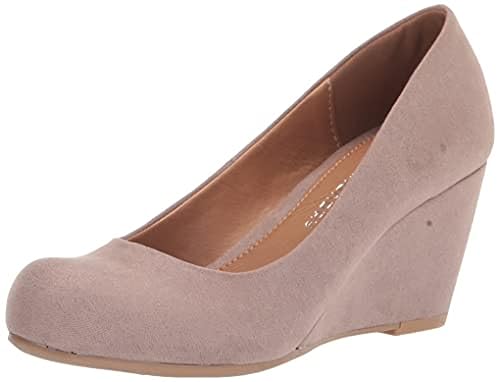 CL by Chinese Laundry Women's Nima Wedge Pump, Taupe Super Suede, 8