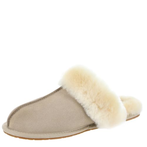 UGG Women's Scuffette II Slipper, Sand, 9