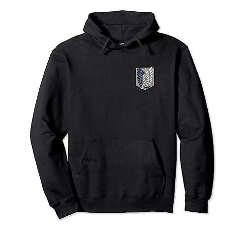 Attack on Titan Season 3 Scout Regiment Distress Pullover Hoodie