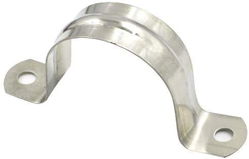 LC LICTOP 1-5/8' (40mm) Two Hole Strap U-Bracket Stainless Steel Rigid Pipe Strap Clamp(30Pcs)