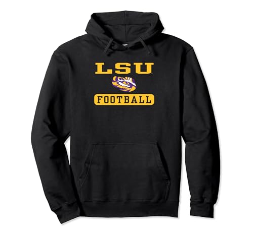 LSU Tigers Apparel Football Officially Licensed Pullover Hoodie