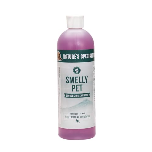 Nature's Specialties Smelly Pet Dog Shampoo for Pets, Natural Choice for Professional Groomers, Lasting Clean Smell, Made in USA, 16 oz