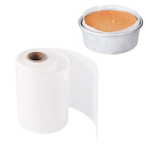 Cake Pan Liner, Nonstick Cake Pan Side Liner/Small Baking Parchment Roll for Cake Pan, Springform Pan and More(2.75inx164ft)